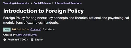 Introduction to Foreign Policy