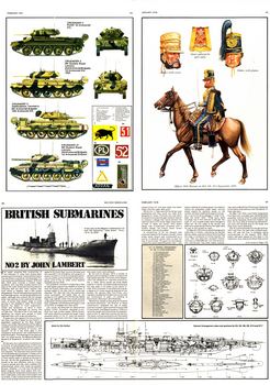 Military Modelling 1976-1-2-3-4 - Scale Drawings and Colors