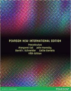 Precalculus Pearson New International Edition