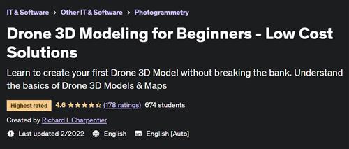 Drone 3D Modeling for Beginners – Low Cost Solutions