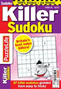 PuzzleLife Killer Sudoku – 20 July 2023