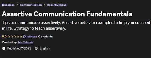 Assertive Communication Fundamentals