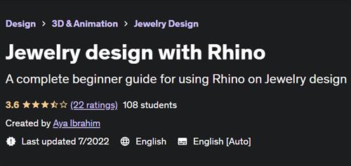 Jewelry design with Rhino