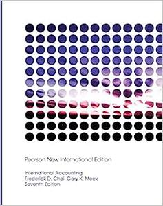 International Accounting Pearson New International Edition