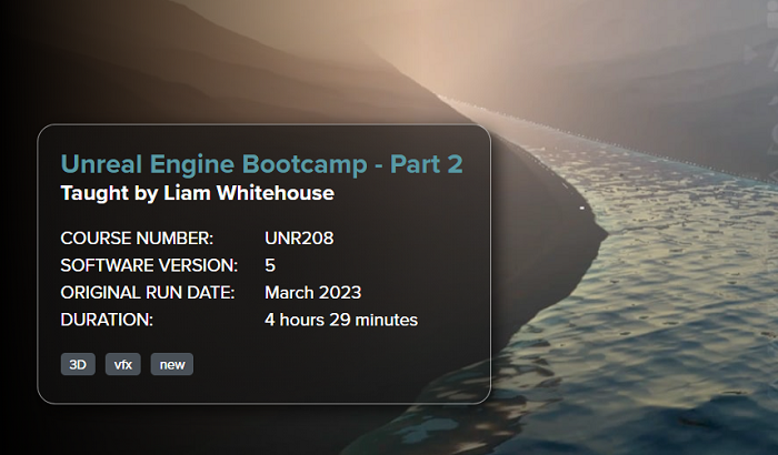 FXPHD – Unreal Engine Bootcamp – Part 2