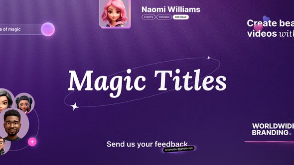 Videohive - Magic Titles 46897866