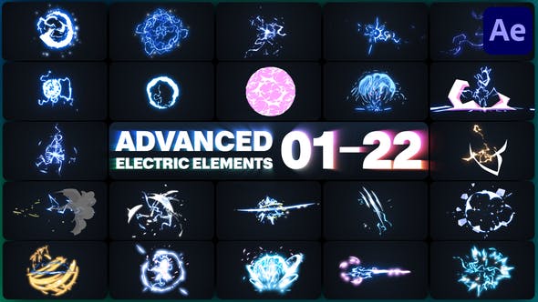 Videohive - Advanced Electric Elements for After Effects 46902924