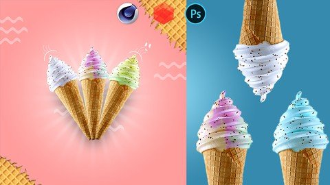 Cinema 4D Masterclass Creating Ice Cream Product