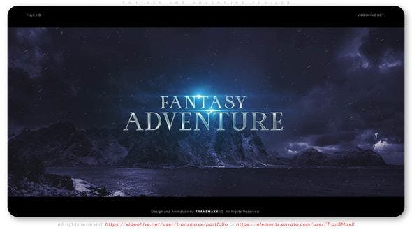 Videohive - Fantasy and Adventure Trailer 46912056