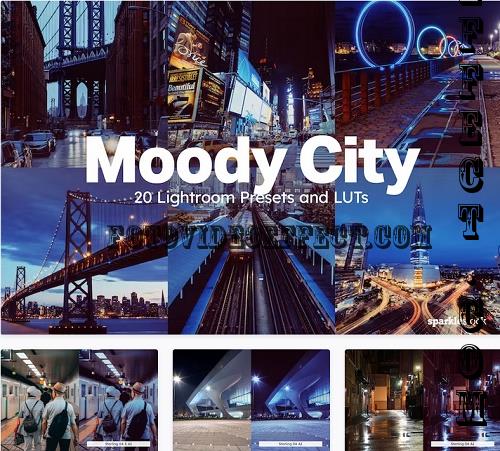 20 Moody City Lightroom Presets LUTs - 26973506