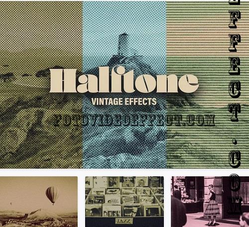 Halftone Vintage Effects - 26700943