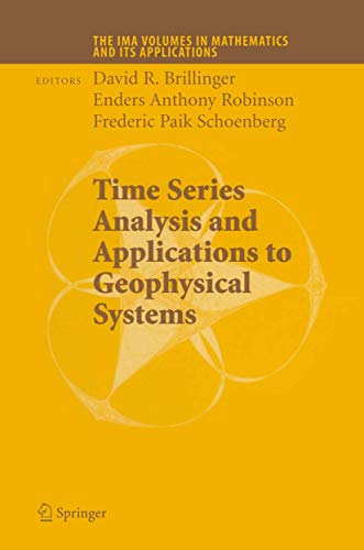 Time Series Analysis and Applications to Geophysical Systems Part I