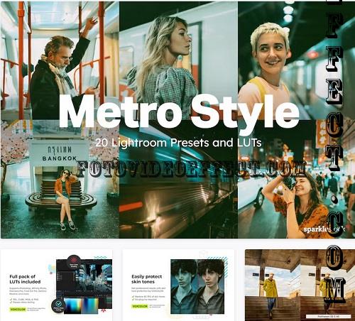 20 Metro Style Lightroom Presets LUT - 27119116