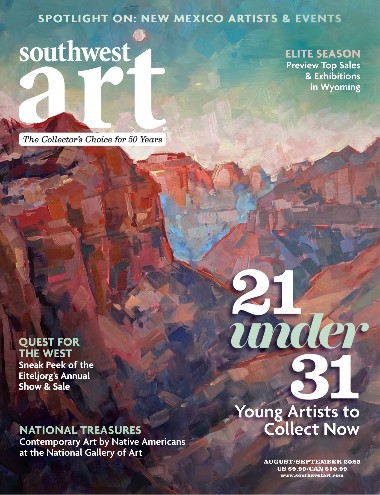 Southwest Art - August / September 2023 D9b05ad1f0822d1712466684347425b7