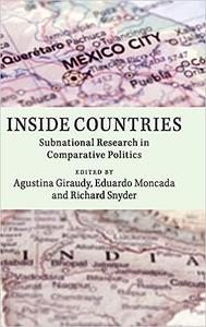 Inside Countries Subnational Research in Comparative Politics