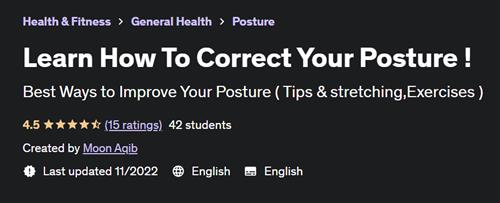 Learn How To Correct Your Posture by Moon Aqib