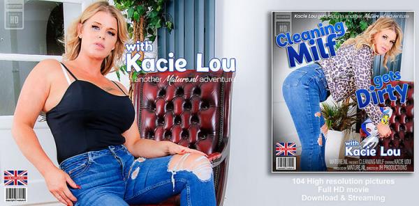 Mature.nl: Kacie Lou (EU) (41): Kacie lou is a British big breasted MILF that loves getting dirty while cleaning (FullHD) - 2023