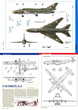 Letectvi+Kosmonautika 2006-9 - Scale Drawings and Colors