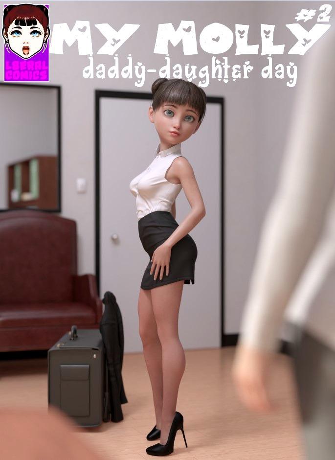 l8eralgames - Molly 2 - Daddy Daughter Day 3D Porn Comic
