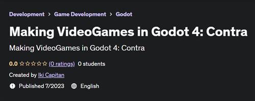Making VideoGames in Godot 4 – Contra
