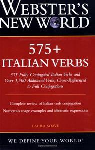 Webster’s New World 575+ Italian Verbs
