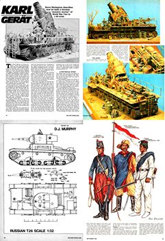 Military Modelling 1992-8-9 - Scale Drawings and Colors