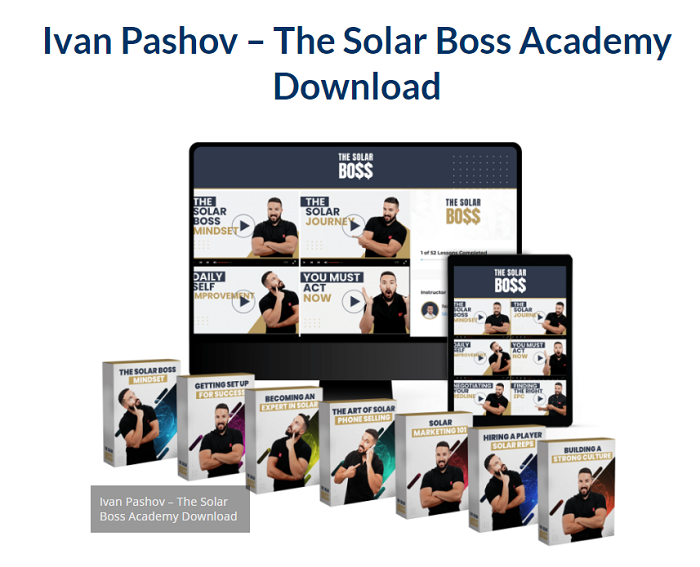 Ivan Pashov – The Solar Boss Academy Download 2023