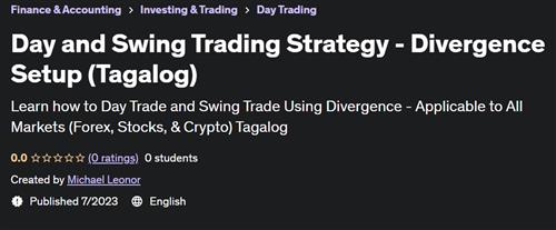 Day and Swing Trading Strategy – Divergence Setup (Tagalog)