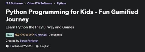 Python Programming for Kids – Fun Gamified Journey