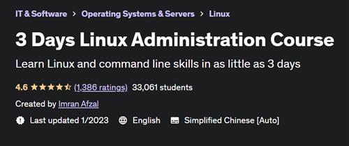 3 Days Linux Administration Course