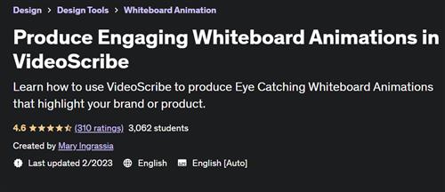 Produce Engaging Whiteboard Animations in VideoScribe