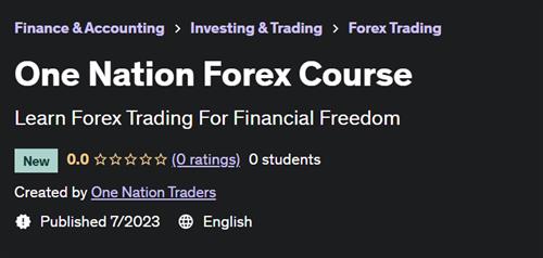 One Nation Forex Course