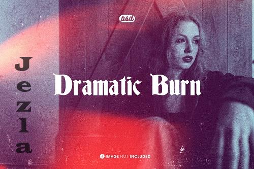 Dramatic Burn Photo Effect - 3MDJRXA