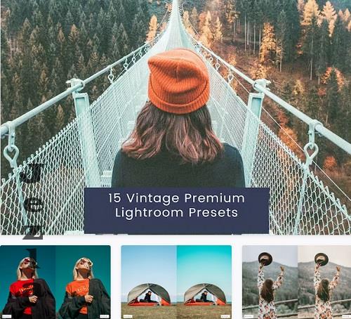 15 Vintage Premium Lightroom Presets - TCMPTFH