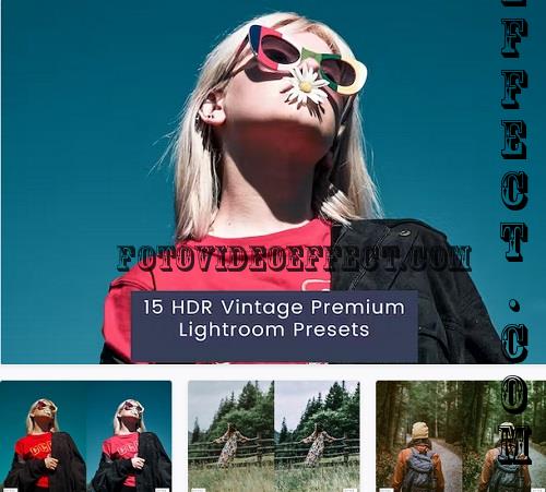 15 HDR Vintage Premium Lightroom Presets - YP7NSFJ