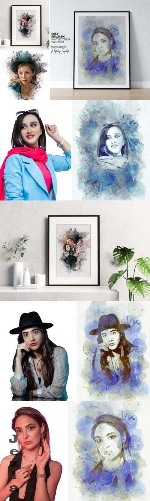 Easy Realistic Watercolor Painting - 21327947