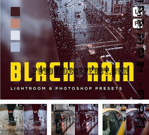 6 Black Rain Lightroom and Photoshop Presets - KJXWZPA