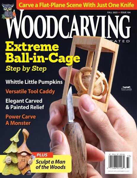 Картинка Woodcarving Illustrated – Issue 104, Fall 2023