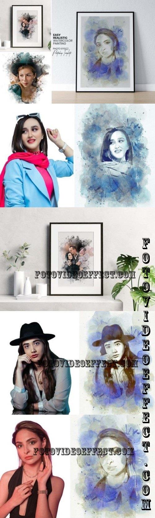 Easy Realistic Watercolor Painting - 21327947