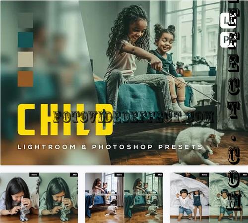 6 Child Lightroom and Photoshop Presets - UP9ZCNW