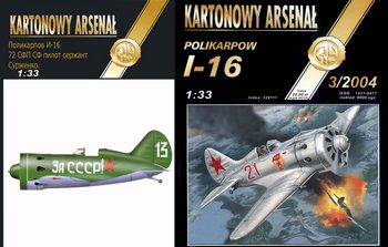  -16    .. / Polikarpow I-16 ( Halinski KA 2004-03)