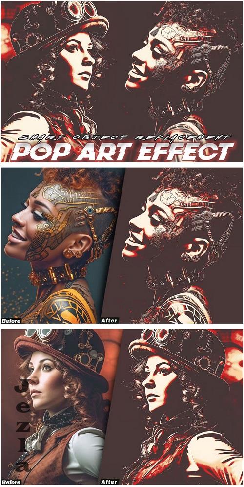 Pop Art Photo Effect Photoshop - 2FNVKUA