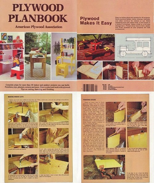 Деревянная мебель своими руками / Plywood Planbook (PDF)