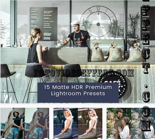 15 Matte HDR Premium Lightroom Presets - U35HMVX