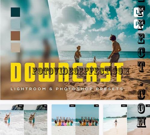 6 Downcast Lightroom and Photoshop Presets - GXWFAZJ