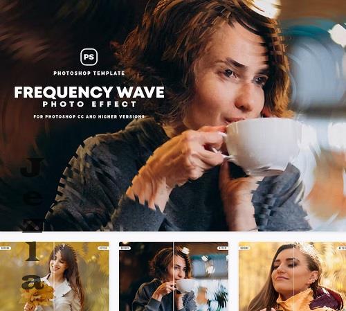 Frequency Wave Photo Effect - MNH9WZ4