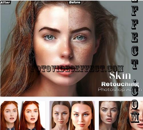 Skin Retouching Photoshop Action - 4ZLWLHU