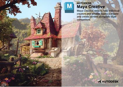 Autodesk Maya Creative 2024.1 with User Guide Win x64