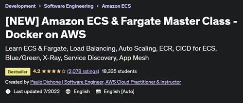 [NEW] Amazon ECS & Fargate Master Class – Docker on AWS