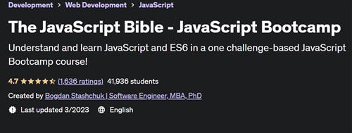 The JavaScript Bible – JavaScript Bootcamp